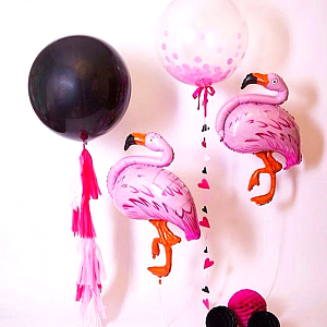 Розовый фламинго